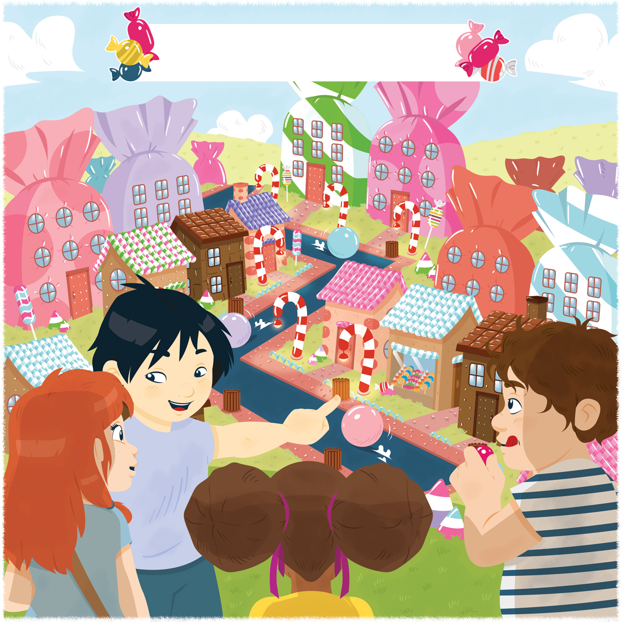 illustration extraite du livre Gratt'Aventure, livre pour enfant